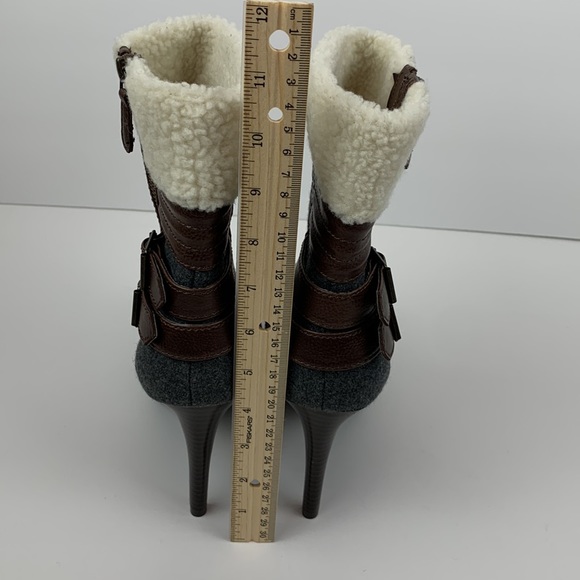 Elle ankle heeled boots - Picture 6 of 12